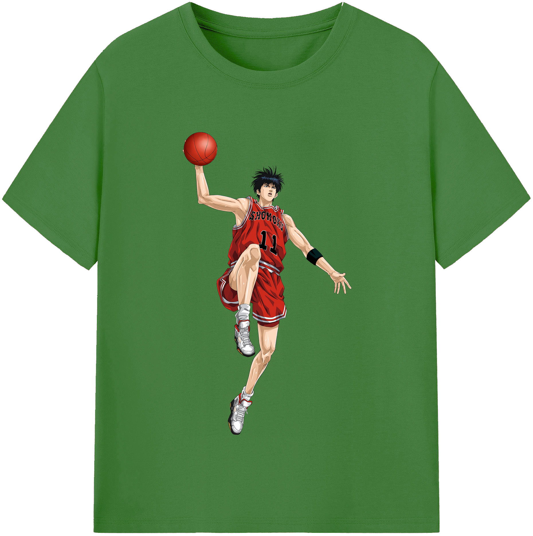（画像用） SLAM DUNK／スラムダンク レディースカジュアルプリントTシャツ（綿100％）
